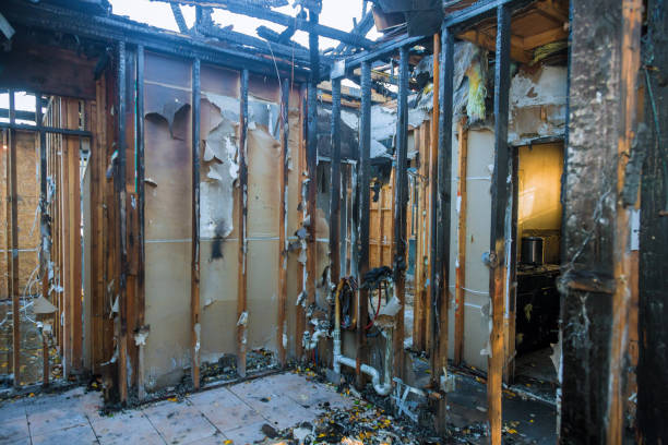 Professional Soot Cleanup technician working in New Kingman-Butler, AZ